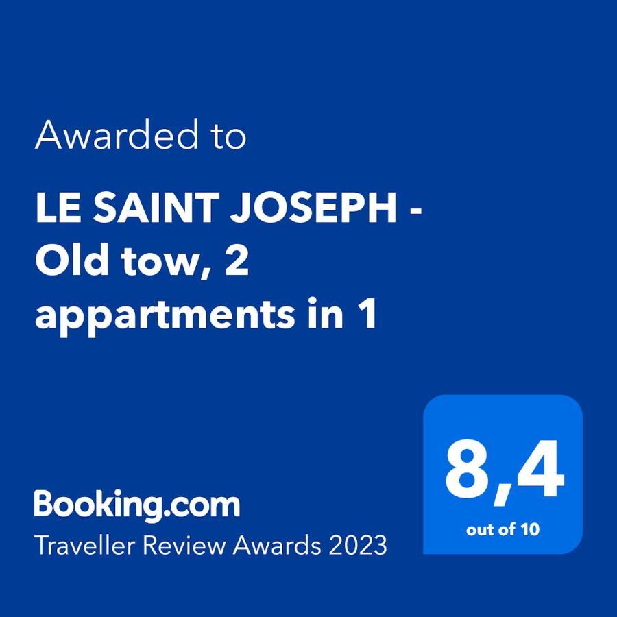 Le Saint Joseph - Old Tow, 2 Appartments In 1 Nice Exteriör bild